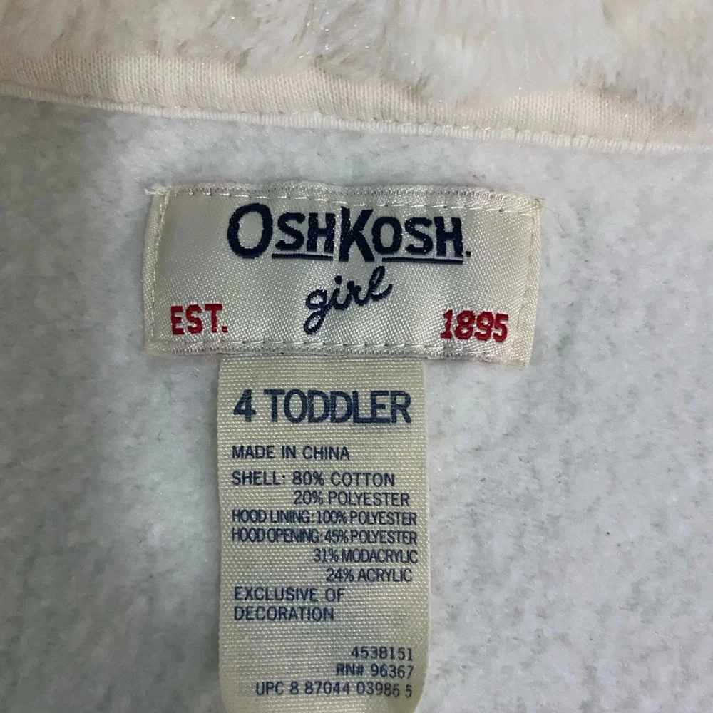 Oshkosh size 4 girls jacket